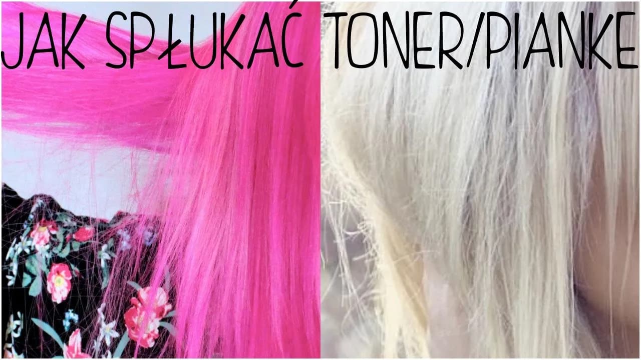 Nieudany toner? Jak zmyć kolor szamponem poradnik eksperta.